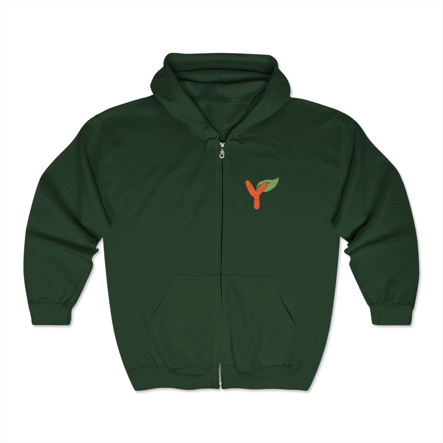 Full Zip Hoodie Y for Yahti - Unisex Heavy Blend