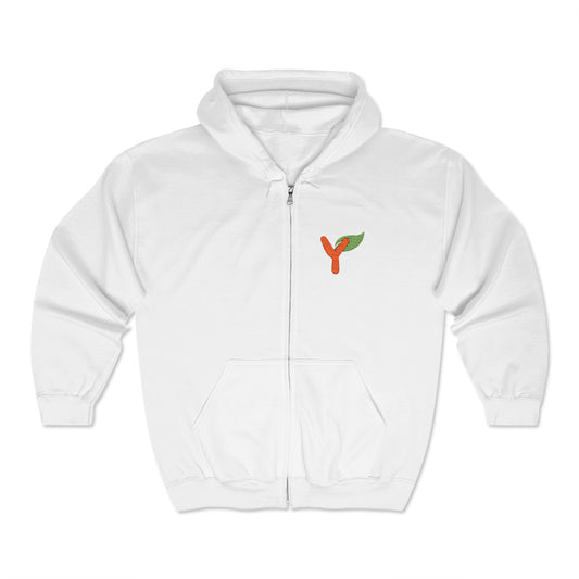 Full Zip Hoodie Y for Yahti - Unisex Heavy Blend
