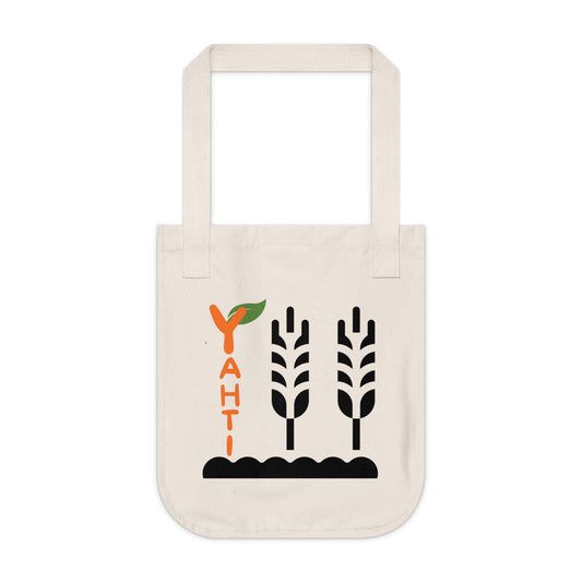 Organic Canvas Tote Bag